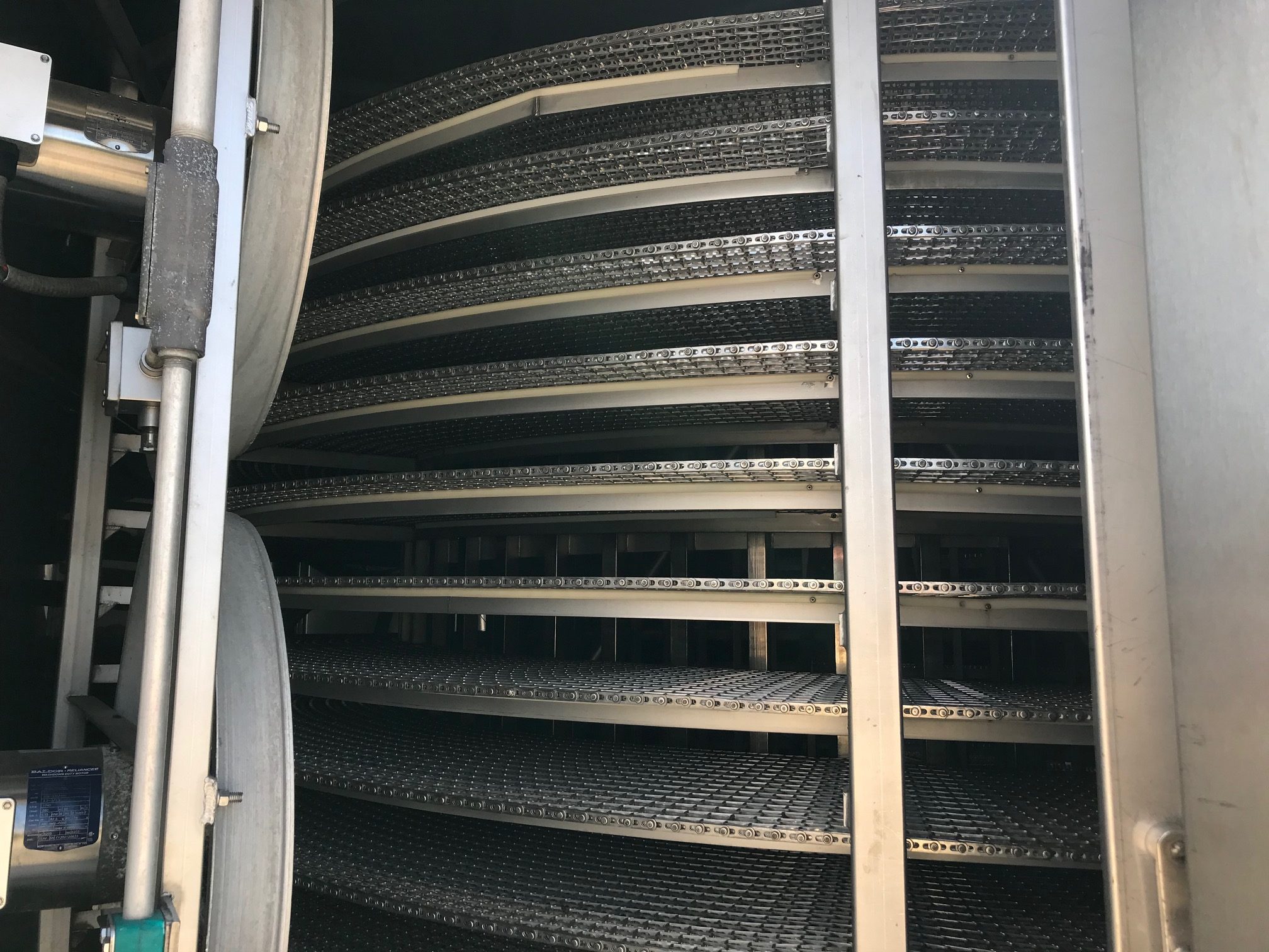 BOC and Airco Kwik Freeze Spiral Freezers For Sale New Mill Capital