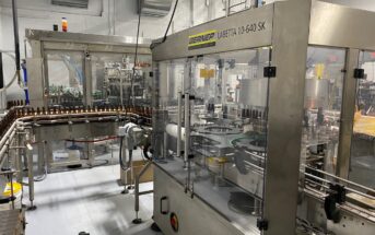 2017 Glass Bottling Line